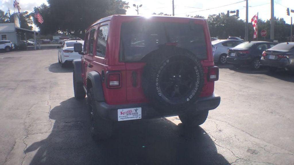 used 2021 Jeep Wrangler Unlimited car, priced at $23,995