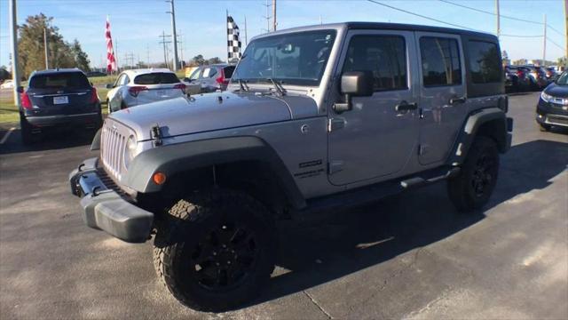 used 2016 Jeep Wrangler Unlimited car, priced at $18,995