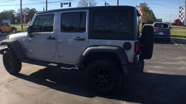 used 2016 Jeep Wrangler Unlimited car, priced at $18,995