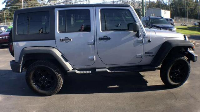 used 2016 Jeep Wrangler Unlimited car, priced at $18,995