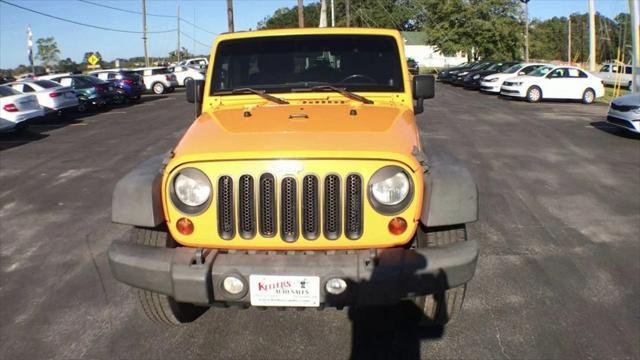 used 2012 Jeep Wrangler Unlimited car, priced at $15,650