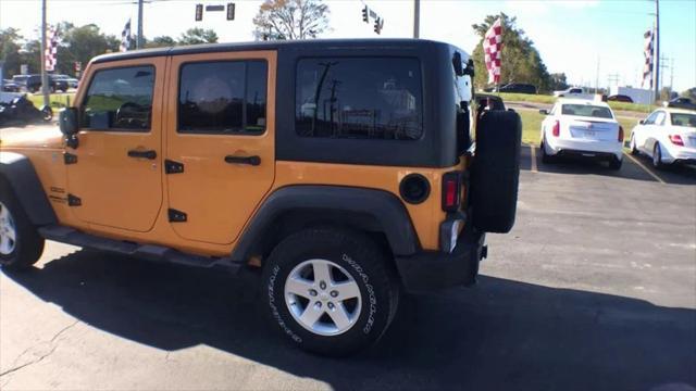 used 2012 Jeep Wrangler Unlimited car, priced at $15,650