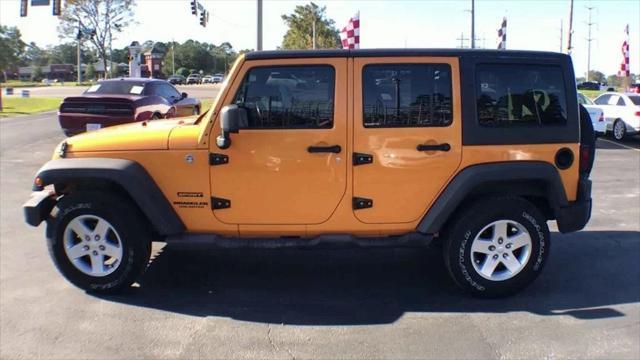 used 2012 Jeep Wrangler Unlimited car, priced at $15,650