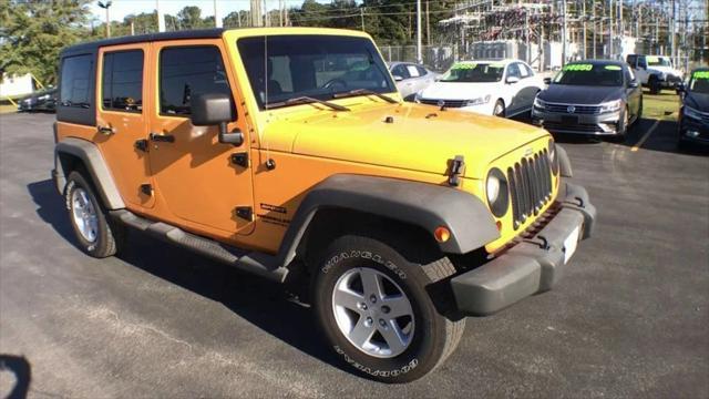 used 2012 Jeep Wrangler Unlimited car, priced at $15,650