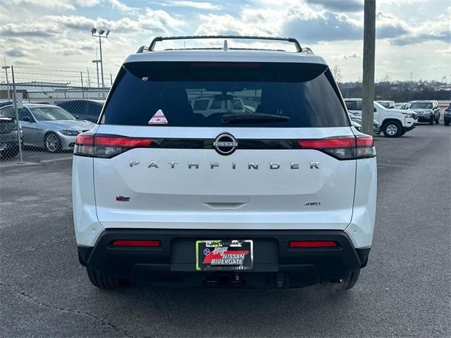 new 2025 Nissan Pathfinder car, priced at $42,152