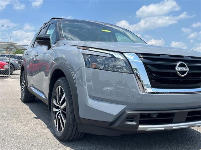 new 2025 Nissan Pathfinder car, priced at $49,856
