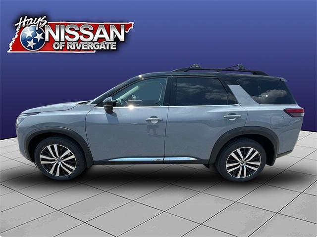 new 2025 Nissan Pathfinder car, priced at $49,856