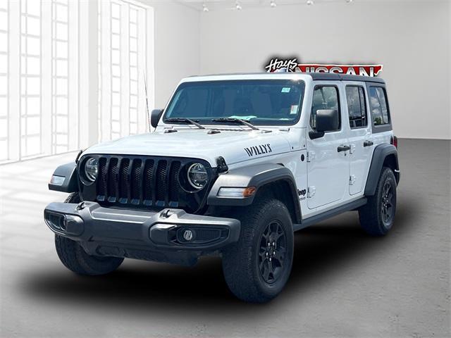 used 2021 Jeep Wrangler Unlimited car, priced at $27,871