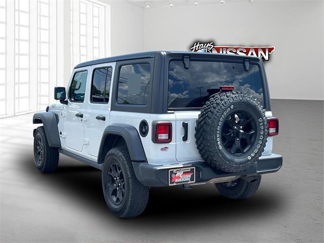 used 2021 Jeep Wrangler Unlimited car, priced at $27,871