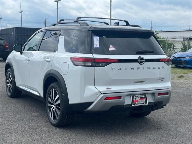 new 2025 Nissan Pathfinder car, priced at $49,856