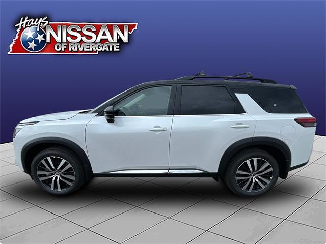 new 2025 Nissan Pathfinder car, priced at $49,856