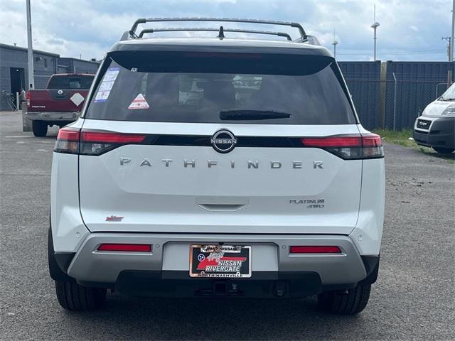 new 2025 Nissan Pathfinder car, priced at $49,856