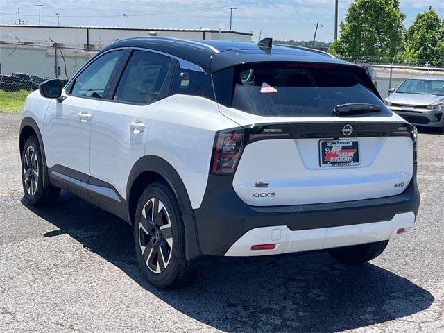 new 2025 Nissan Kicks car, priced at $27,448
