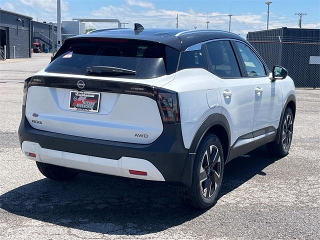 new 2025 Nissan Kicks car, priced at $27,448