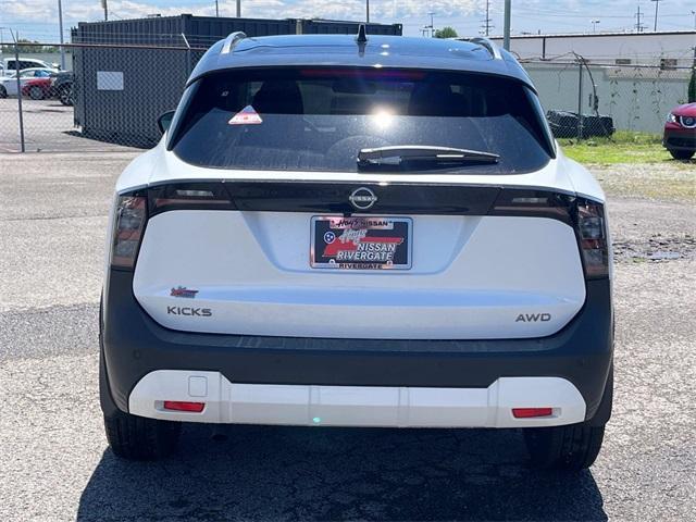 new 2025 Nissan Kicks car, priced at $27,448