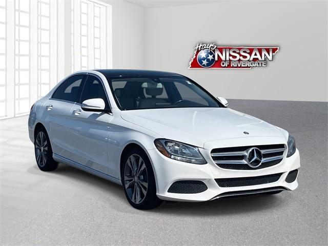 used 2015 Mercedes-Benz C-Class car, priced at $14,988