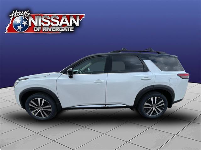 new 2025 Nissan Pathfinder car, priced at $49,346