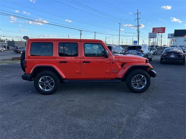 used 2020 Jeep Wrangler Unlimited car, priced at $30,588