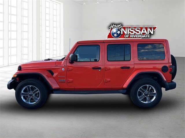 used 2020 Jeep Wrangler Unlimited car, priced at $30,588