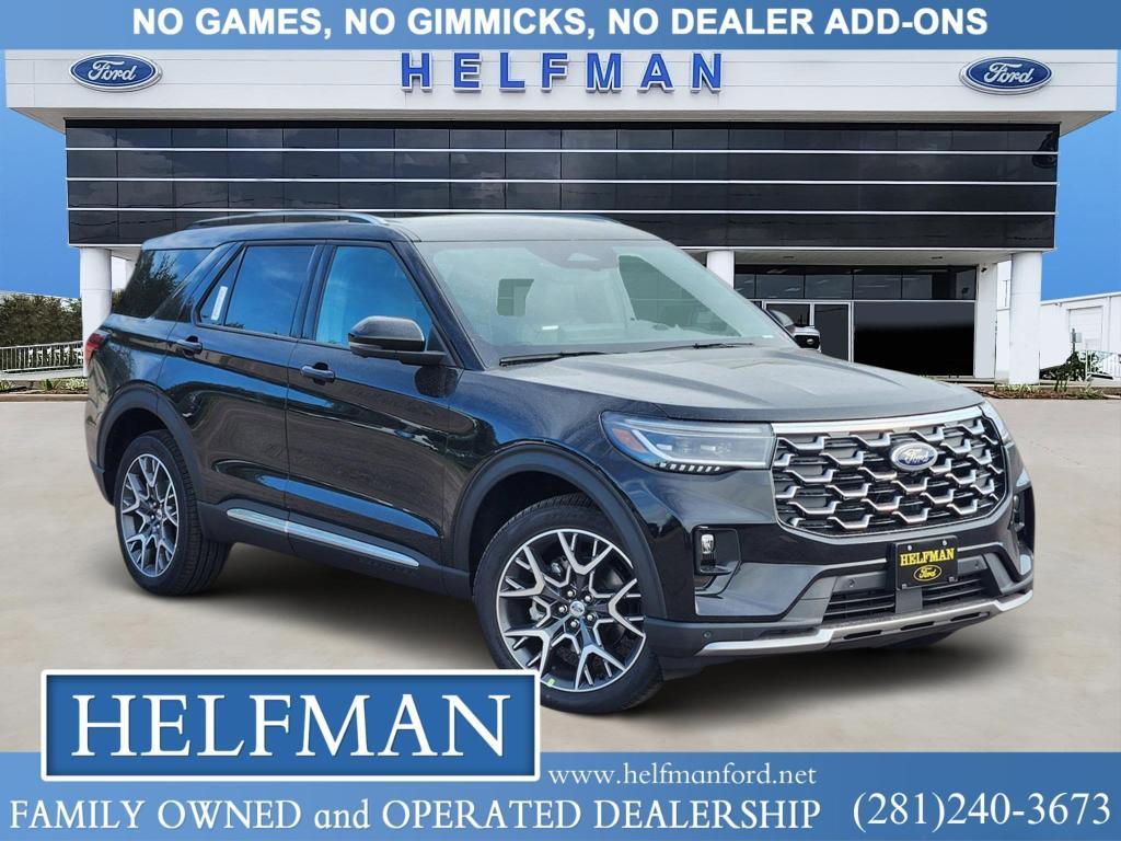 new 2025 Ford Explorer car, priced at $57,118