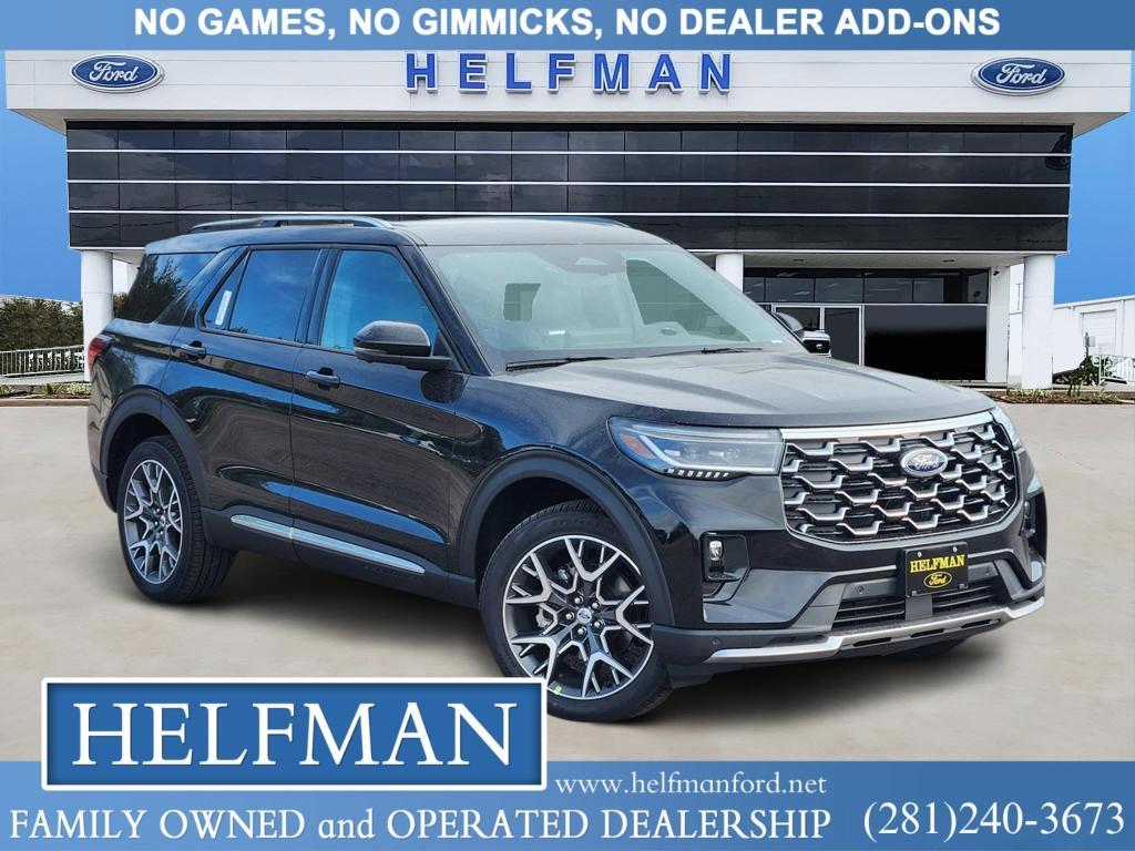 new 2025 Ford Explorer car, priced at $57,118