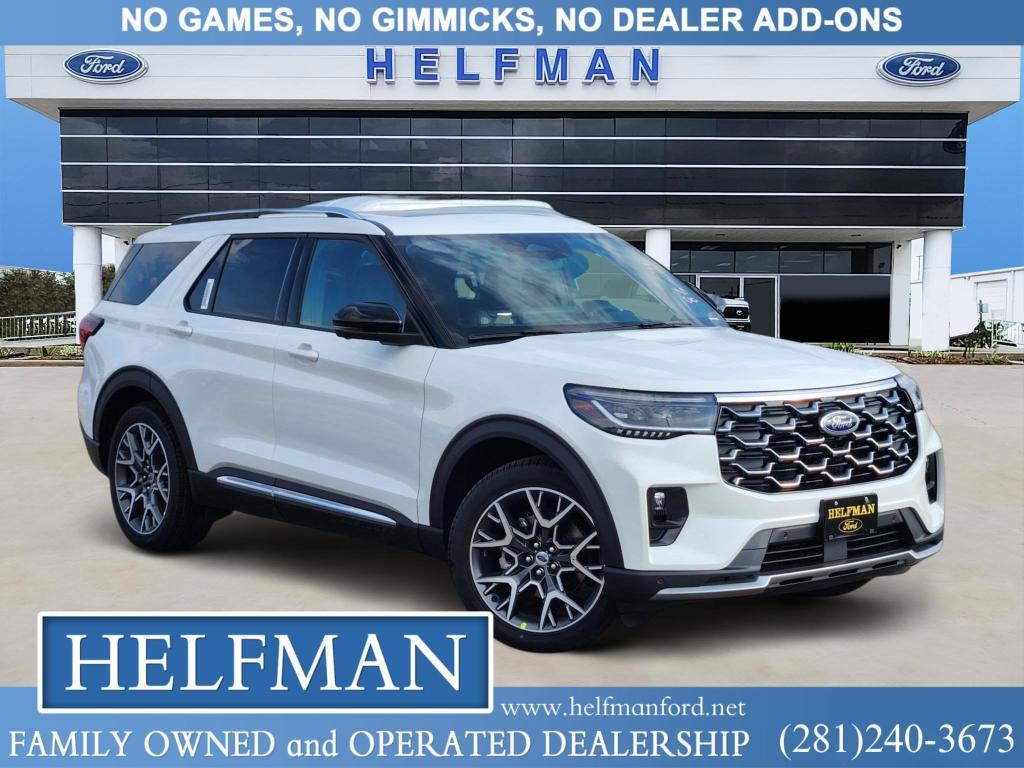 new 2025 Ford Explorer car, priced at $56,510