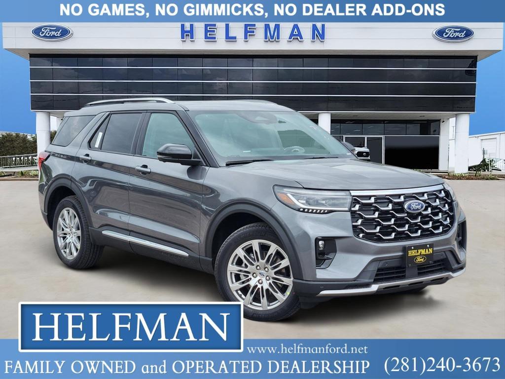 new 2025 Ford Explorer car, priced at $52,156