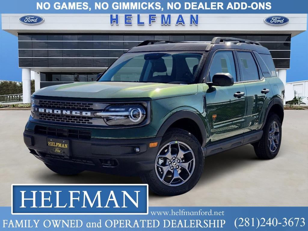 new 2024 Ford Bronco Sport car, priced at $40,280