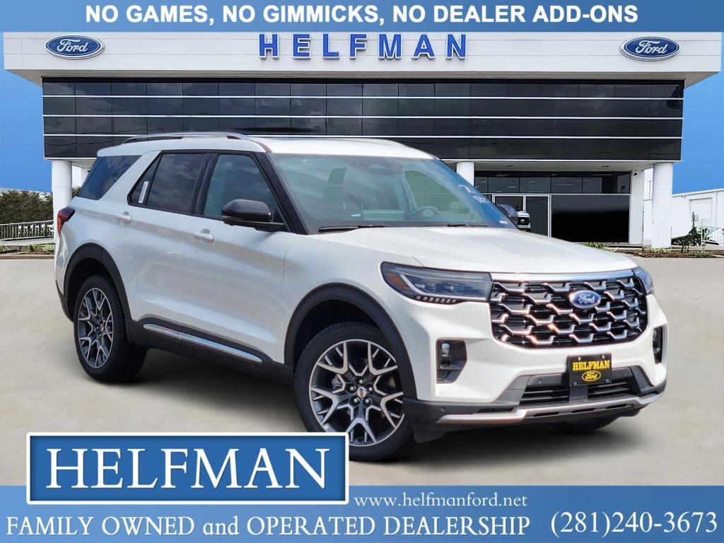 new 2025 Ford Explorer car, priced at $62,140