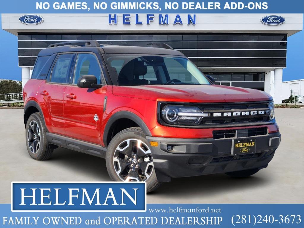 new 2024 Ford Bronco Sport car, priced at $38,415