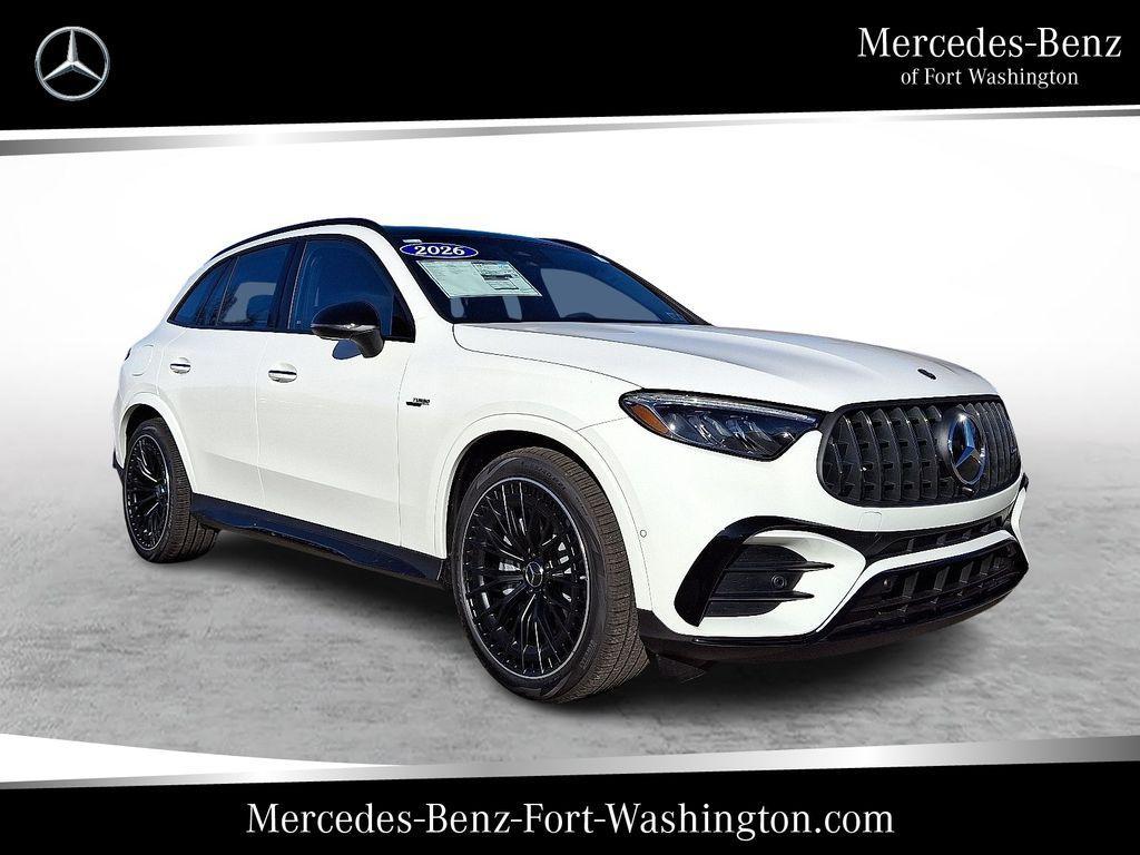 new 2026 Mercedes-Benz AMG GLC 43 car, priced at $72,300