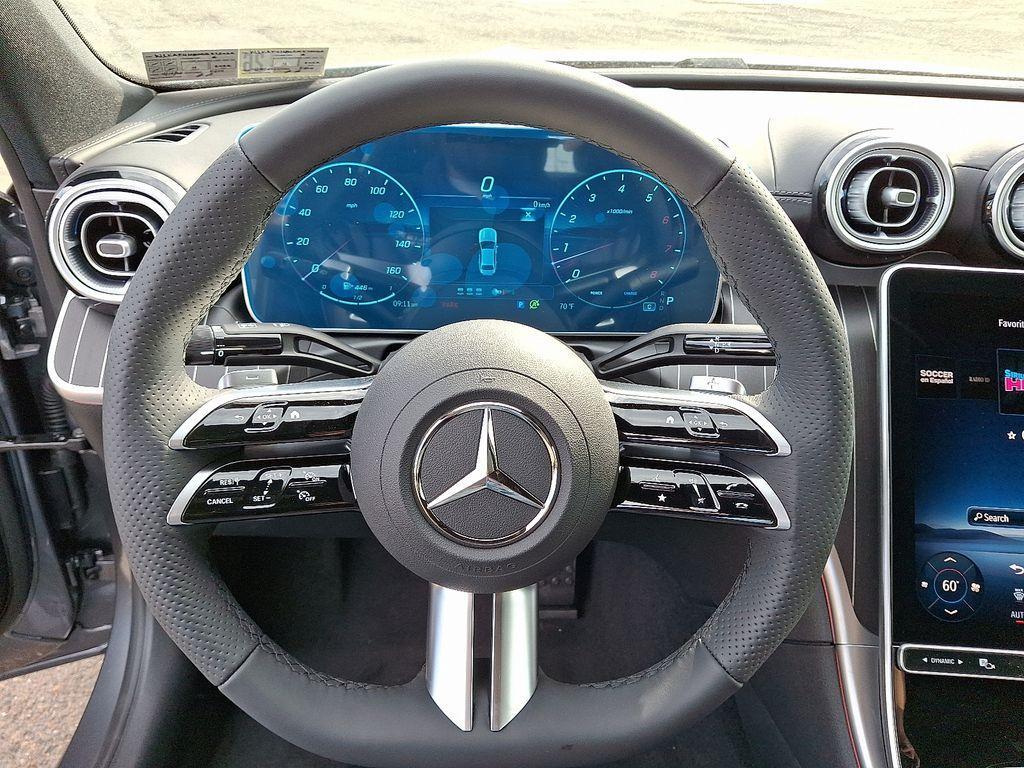 new 2025 Mercedes-Benz C-Class car, priced at $59,755