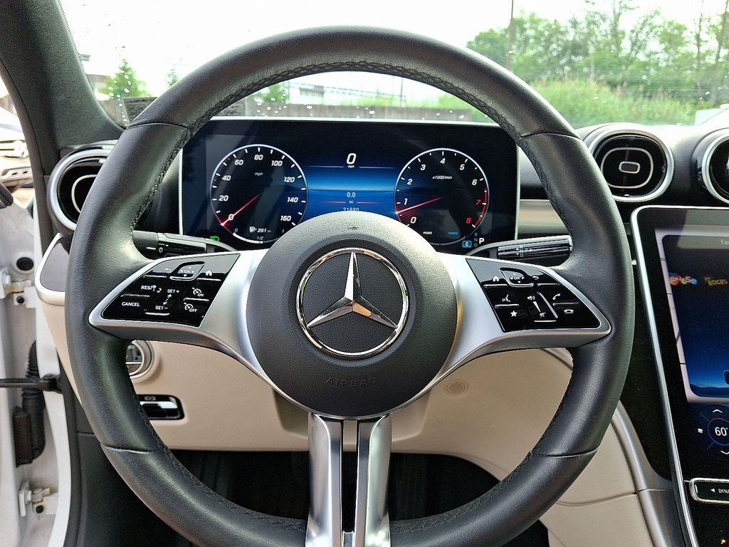 used 2023 Mercedes-Benz C-Class car, priced at $38,494