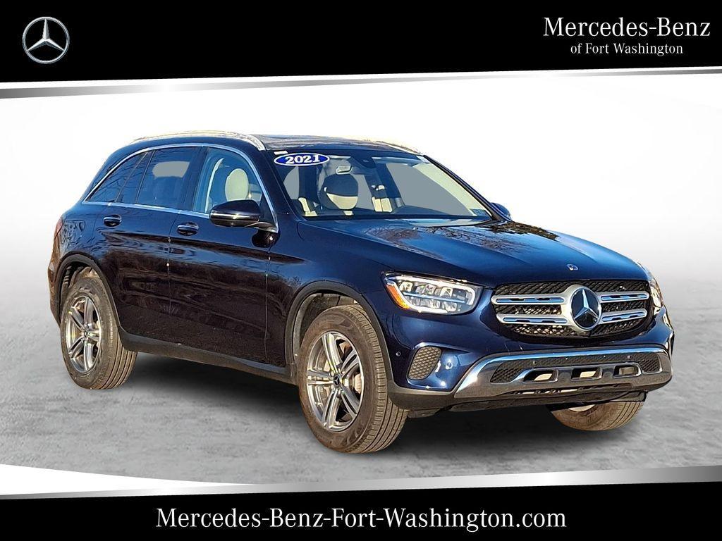 used 2021 Mercedes-Benz GLC 300 car, priced at $31,926