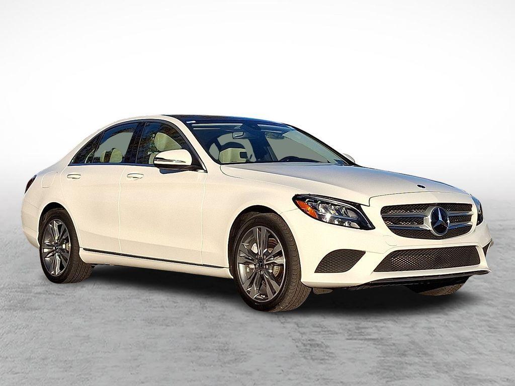 used 2021 Mercedes-Benz C-Class car, priced at $24,999