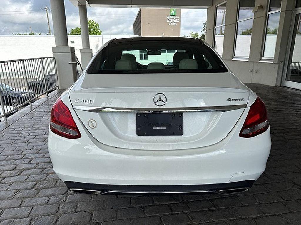 used 2018 Mercedes-Benz C-Class car, priced at $19,999
