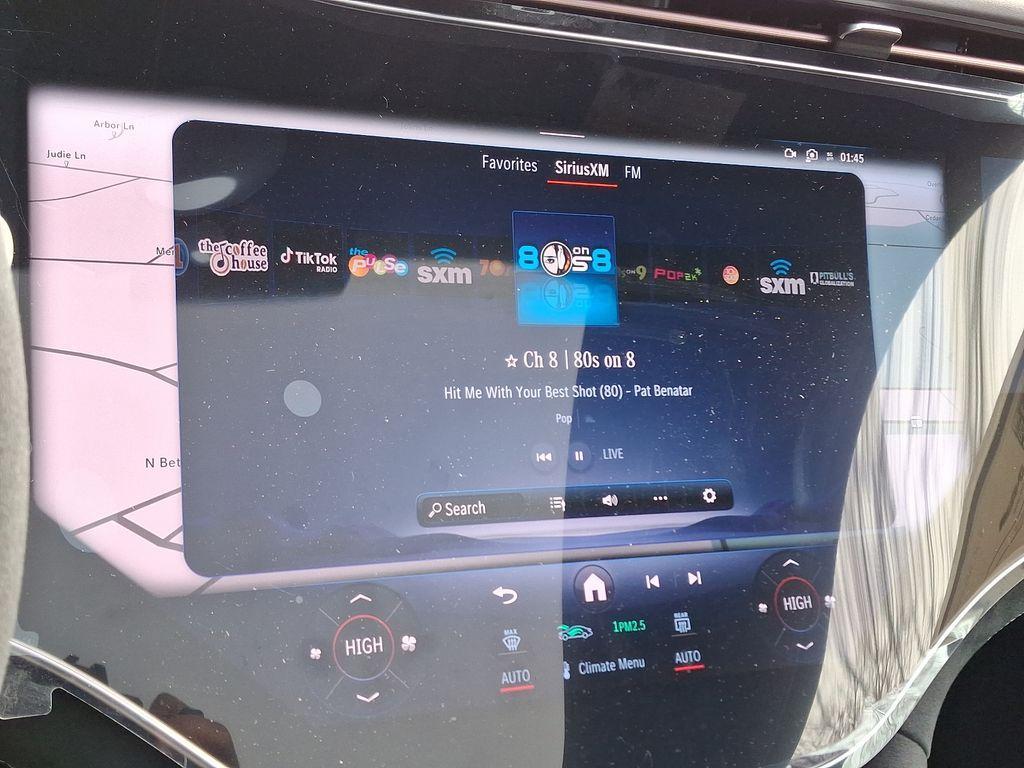 new 2025 Mercedes-Benz AMG EQE car, priced at $124,260
