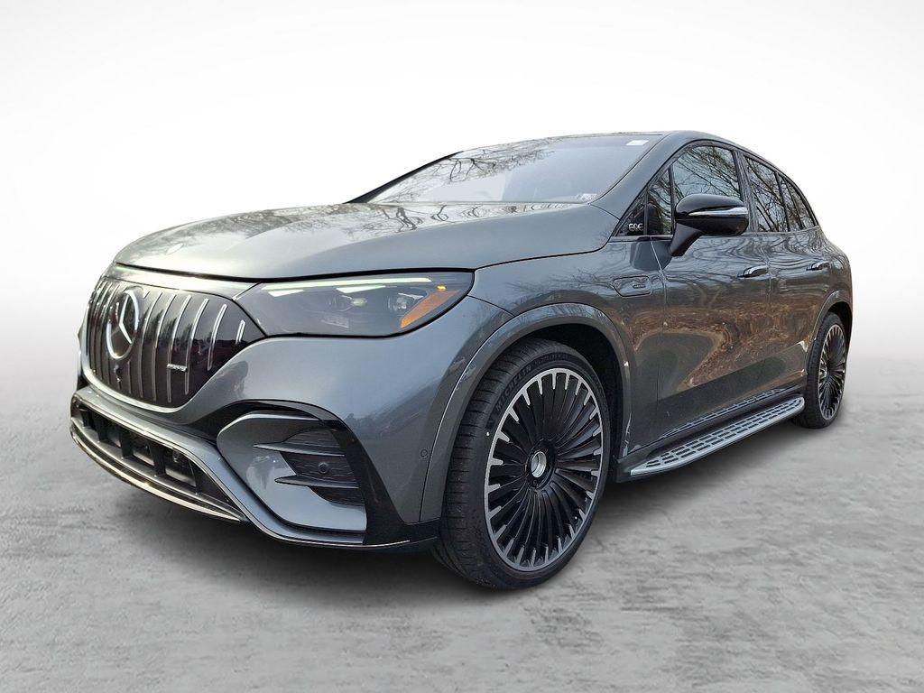new 2025 Mercedes-Benz AMG EQE car, priced at $124,260