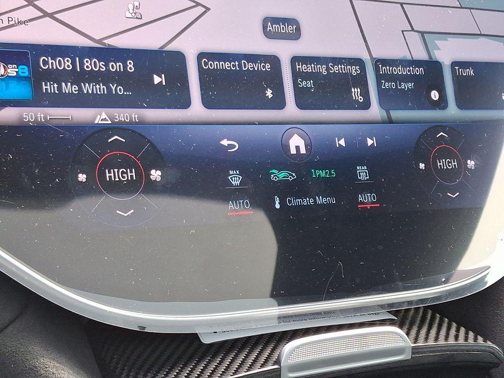 new 2025 Mercedes-Benz AMG EQE car, priced at $124,260