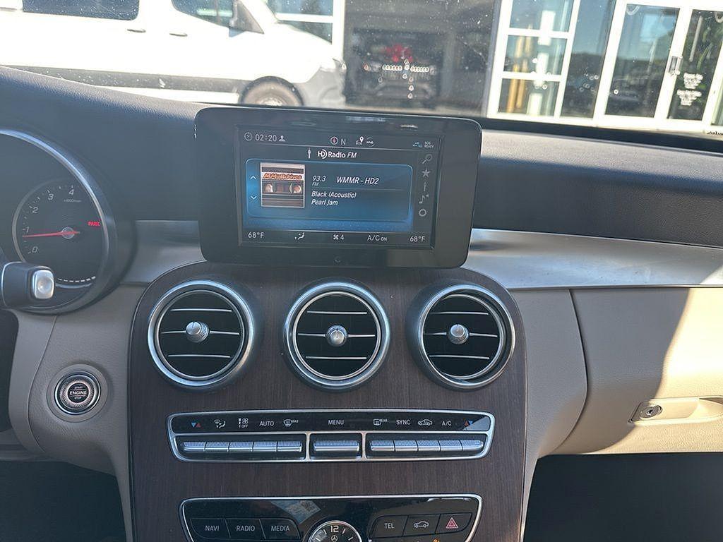 used 2019 Mercedes-Benz C-Class car, priced at $23,525