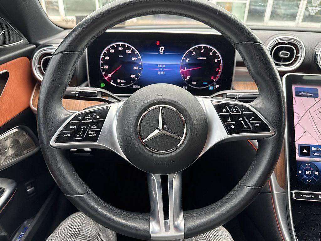 used 2023 Mercedes-Benz C-Class car, priced at $39,944