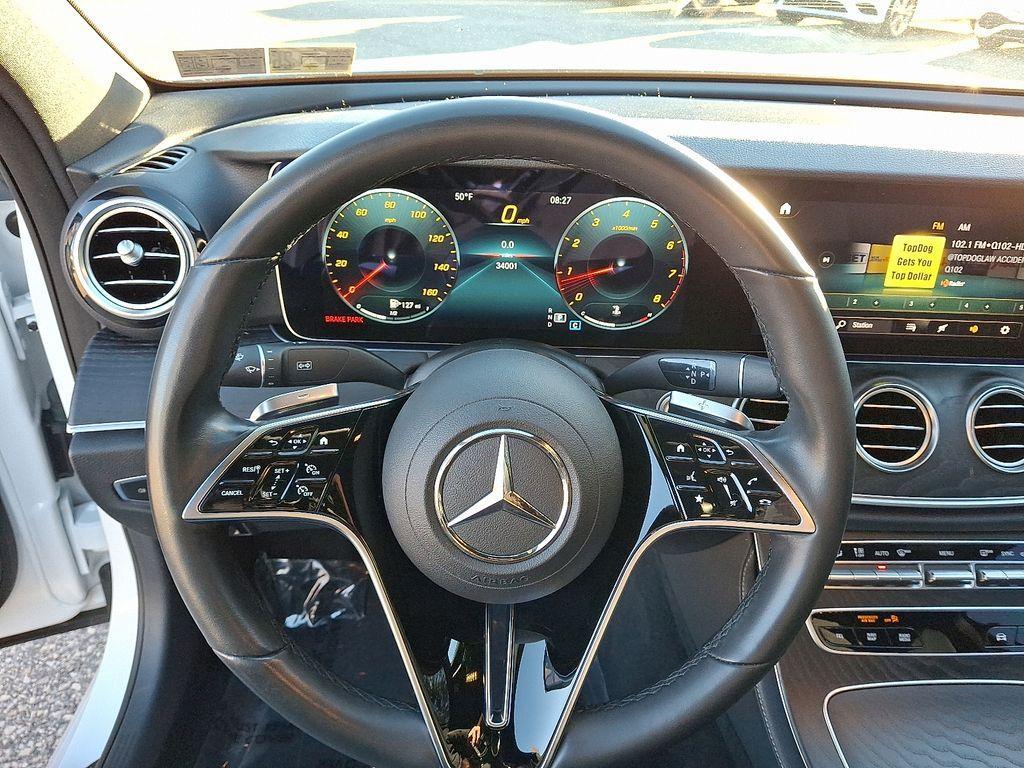 used 2022 Mercedes-Benz E-Class car, priced at $41,980