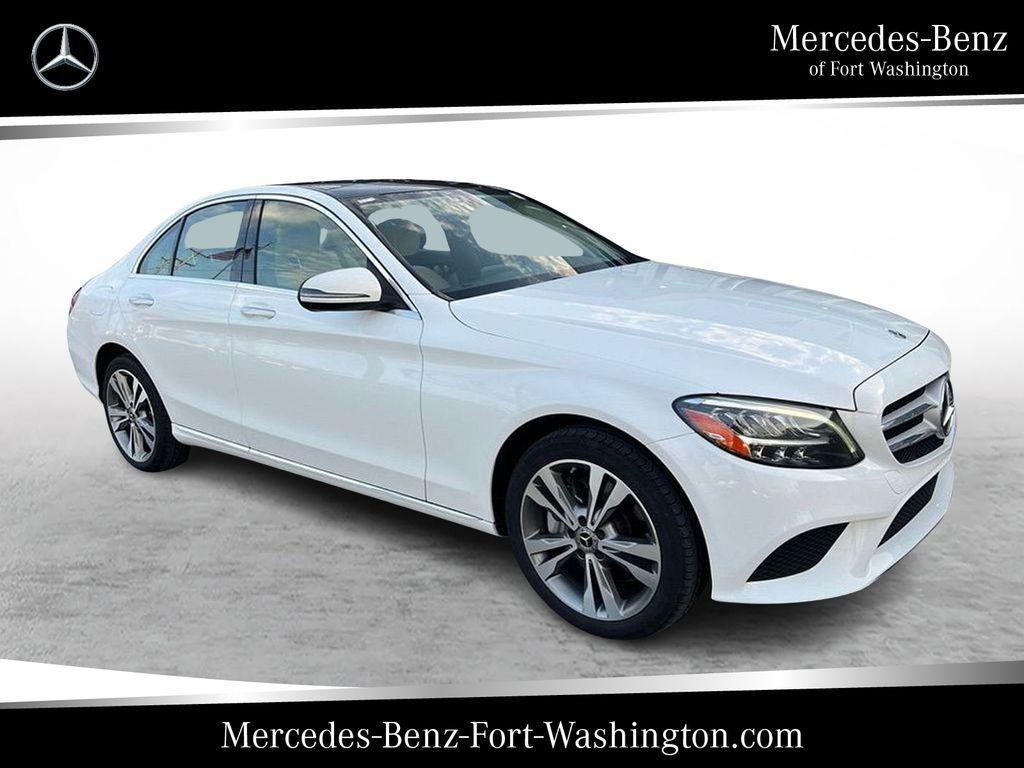 used 2021 Mercedes-Benz C-Class car, priced at $28,470