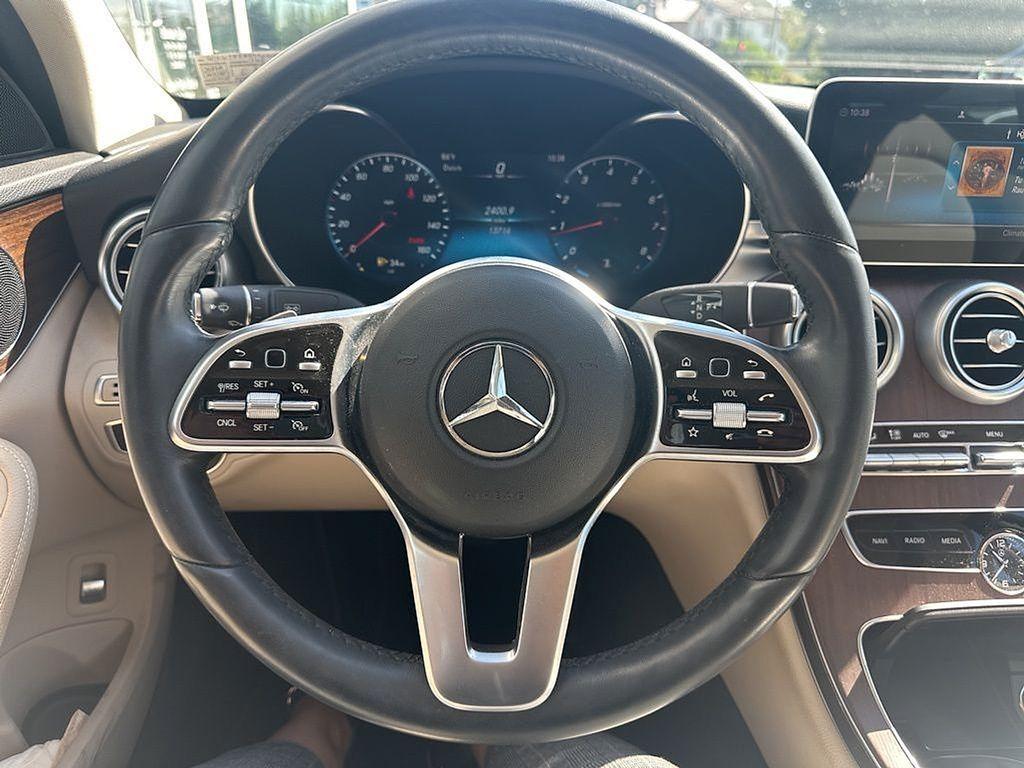 used 2021 Mercedes-Benz C-Class car, priced at $31,899