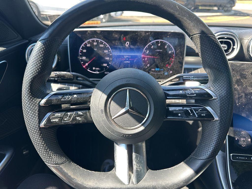 used 2022 Mercedes-Benz C-Class car, priced at $38,431