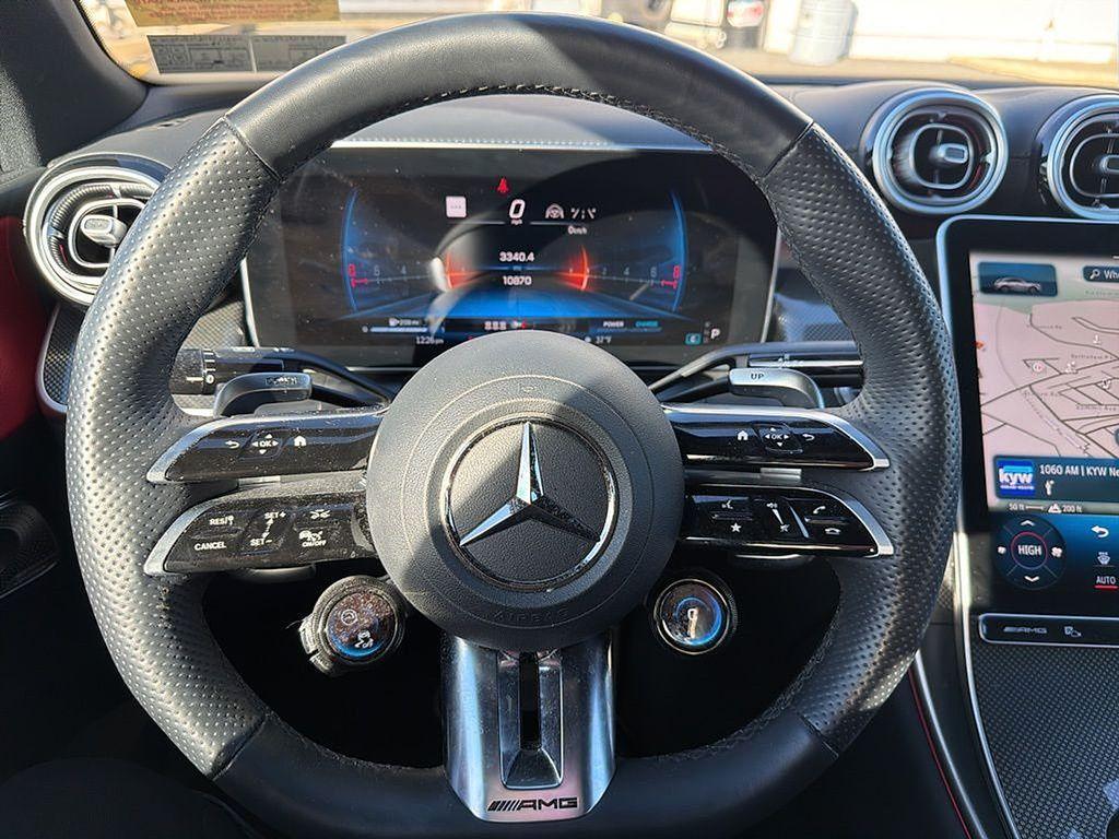 used 2024 Mercedes-Benz AMG GLC 43 car, priced at $64,468
