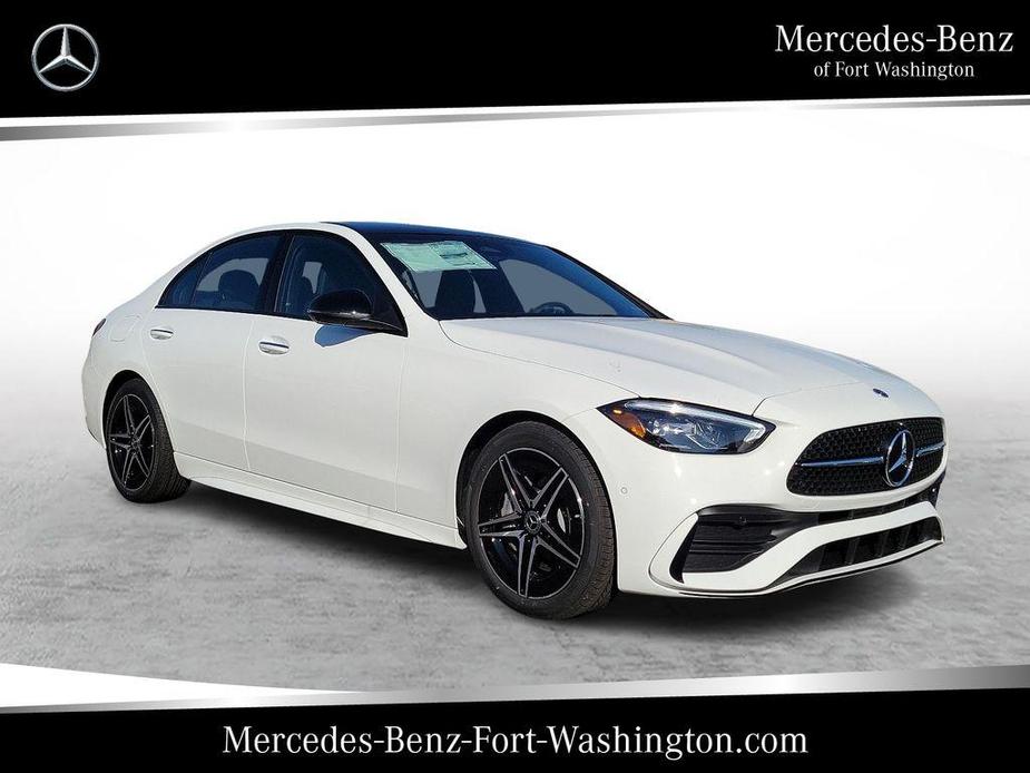 new 2025 Mercedes-Benz C-Class car, priced at $59,550