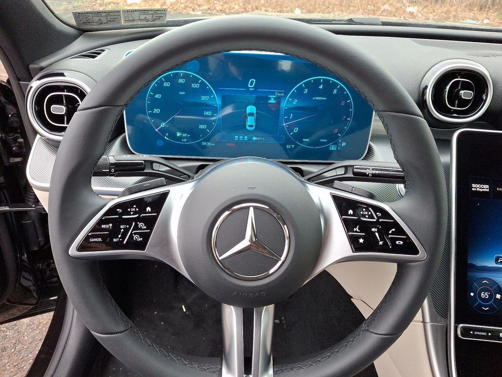 new 2025 Mercedes-Benz C-Class car, priced at $53,050