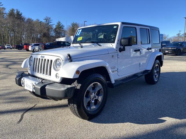 used 2017 Jeep Wrangler Unlimited car, priced at $23,999