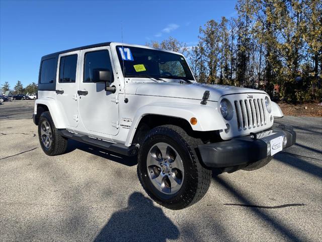 used 2017 Jeep Wrangler Unlimited car, priced at $23,999